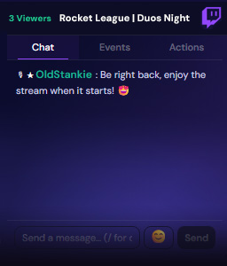 Twitch Controls
